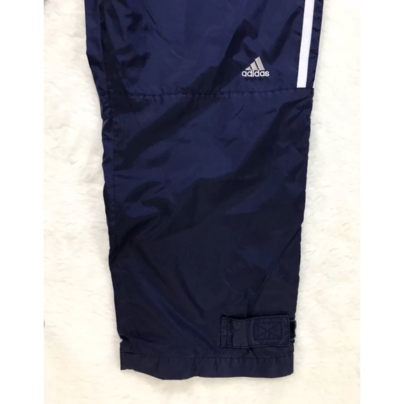 ADIDAS Navy Blue White Athletic Pants - Picture 4 of 5